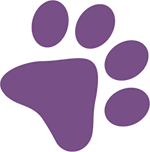 large illustrated cat paw